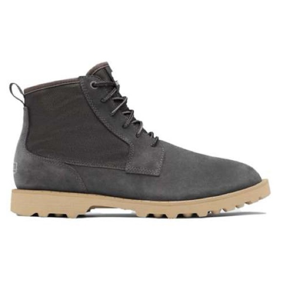 NWT SOREL Men's Caribou OTM Waterproof Chukka Boots. Color Jet/Tan Size: 9 - Picture 1 of 14
